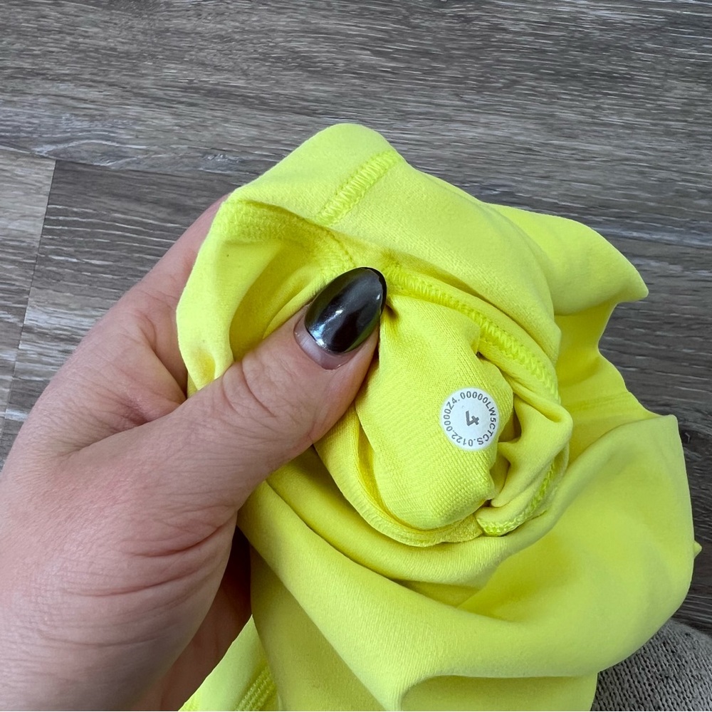 lululemon athletica Bright Yellow Leggings - Picture 8 of 9